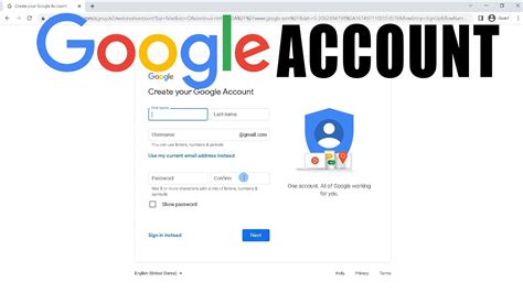 create google accounts